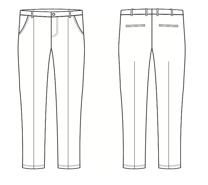 Maykel Fidel Male Pants